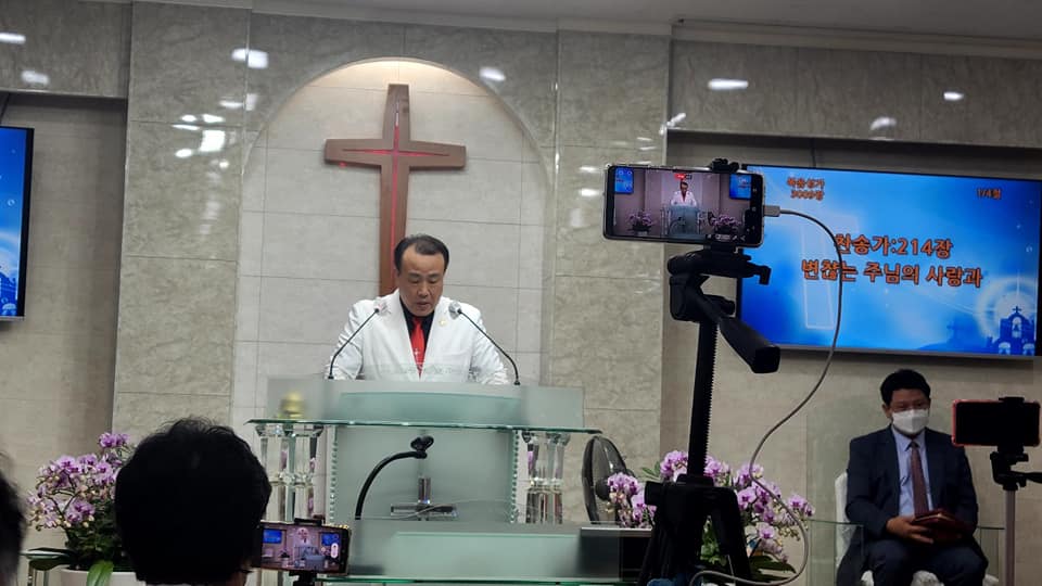 C.W.C.언론부흥사회, 8.19 세미나및 부부수양회 2차 준비기도성회를 위한 모임을 성민중앙교회서 가져.