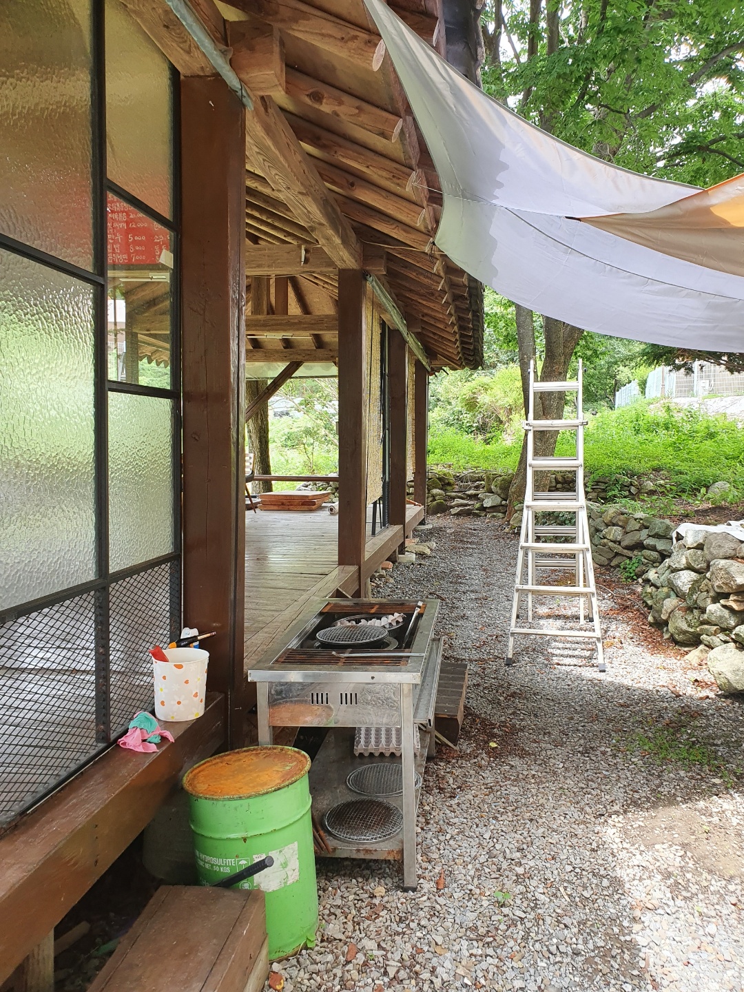 산속 음식점 임대