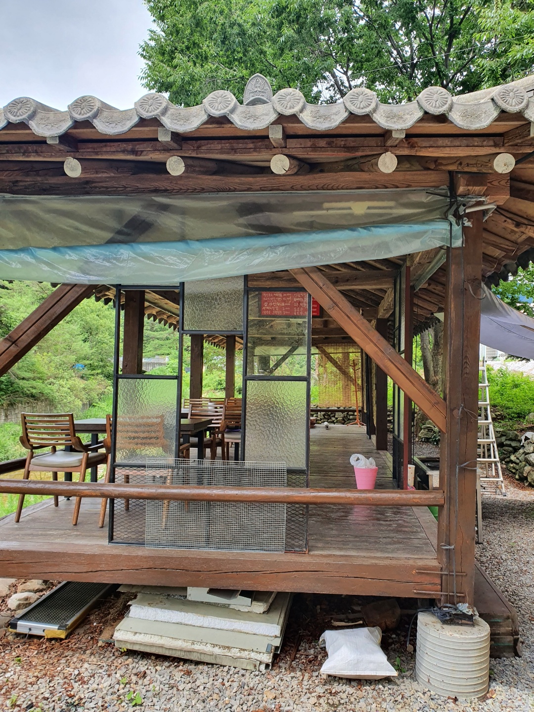 산속 음식점 임대
