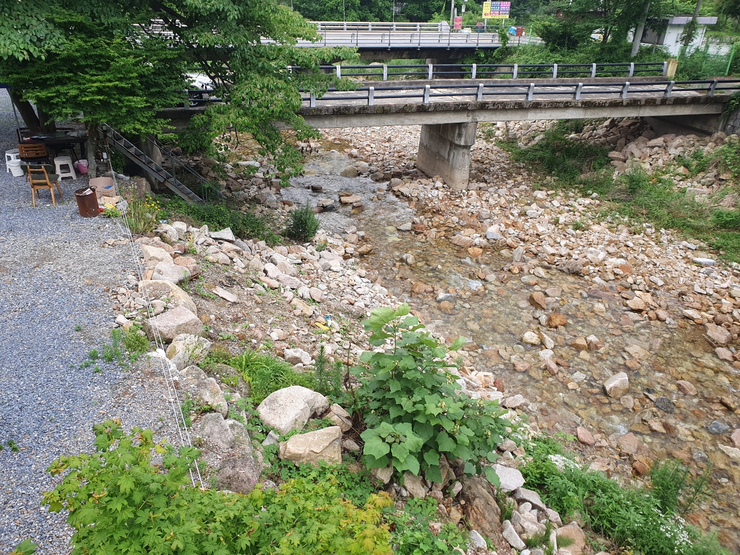 산속 음식점 임대