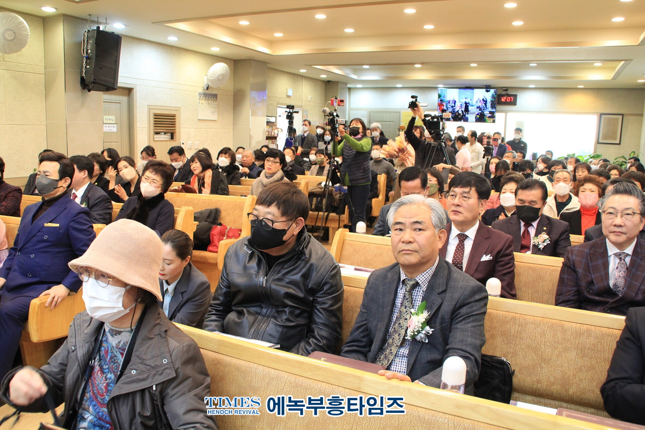 CTS 부흥협의회 송한철목사 대표회장 취임감사예배 드려.