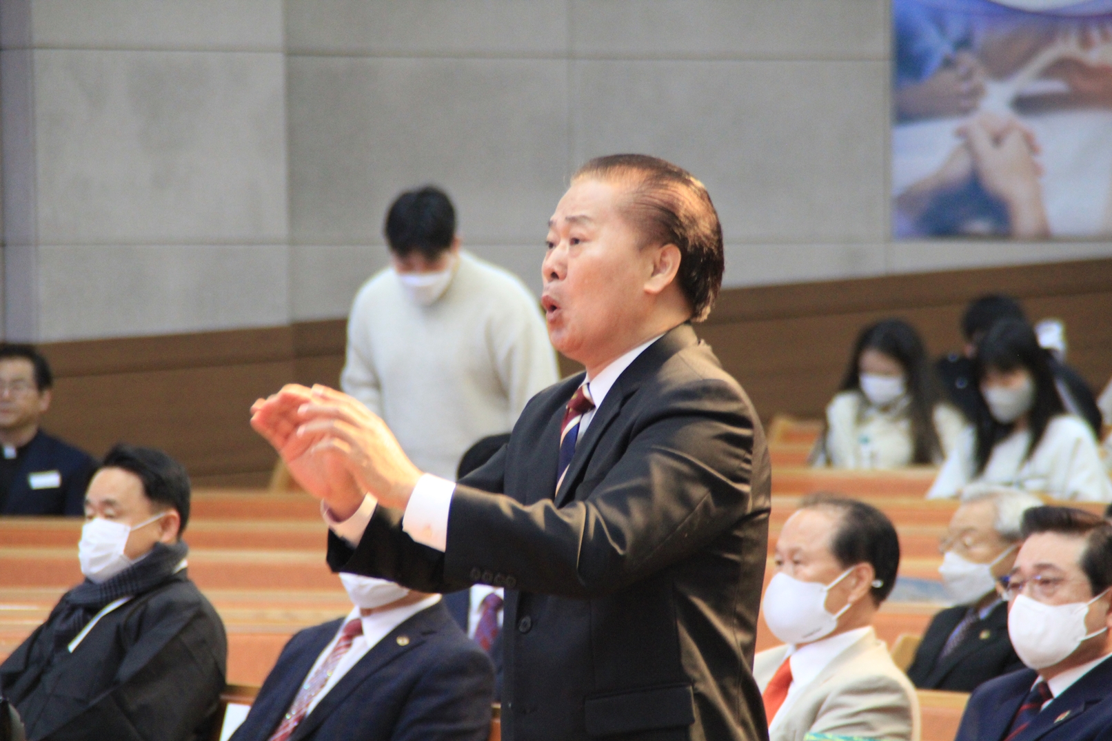 인천광역시기독교총연합회 제104주년3.1절 기념예배 하늘꿈교회서 드려.