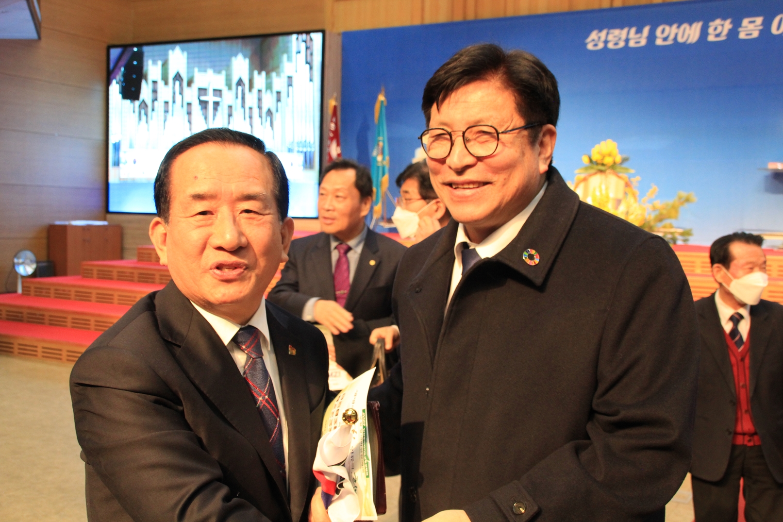 인천광역시기독교총연합회 제104주년3.1절 기념예배 하늘꿈교회서 드려.