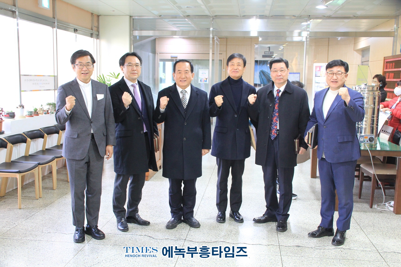 미추홀구기독교연합회, 2023년 부활절 연합예배 준비기도회 가져.