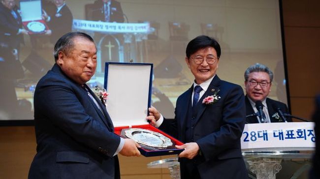한기총, 제28대 대표회장 취임 감사예배 드려