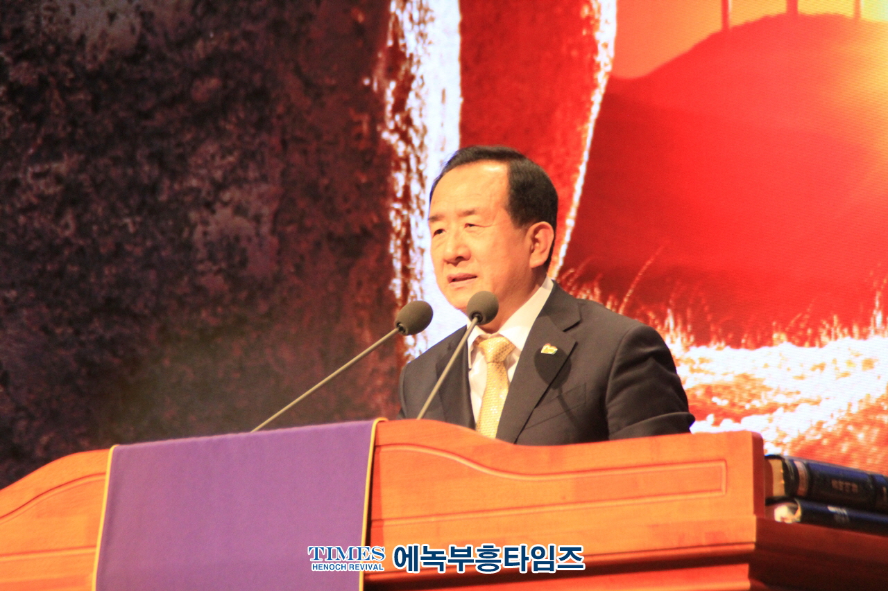 2023년 인천광역시 기독교총연합회 부활절새벽연합예배 발대식을 주안교회에서 은혜가운데 가져.