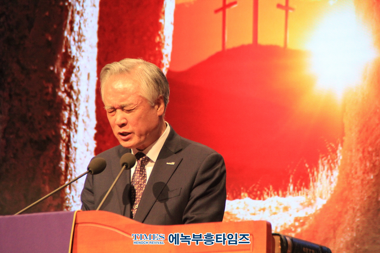 2023년 인천광역시 기독교총연합회 부활절새벽연합예배 발대식을 주안교회에서 은혜가운데 가져.