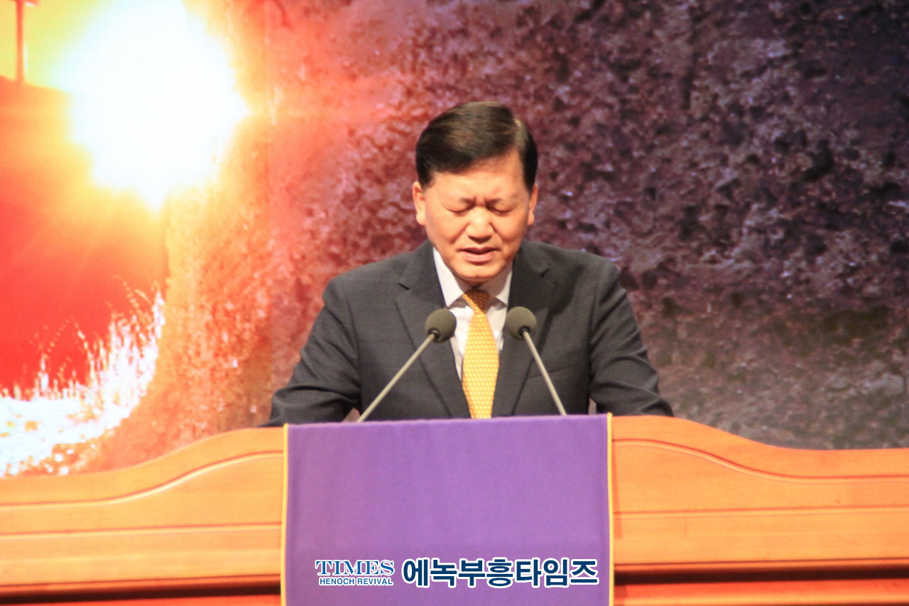 2023년 인천광역시 기독교총연합회 부활절새벽연합예배 발대식을 주안교회에서 은혜가운데 가져.