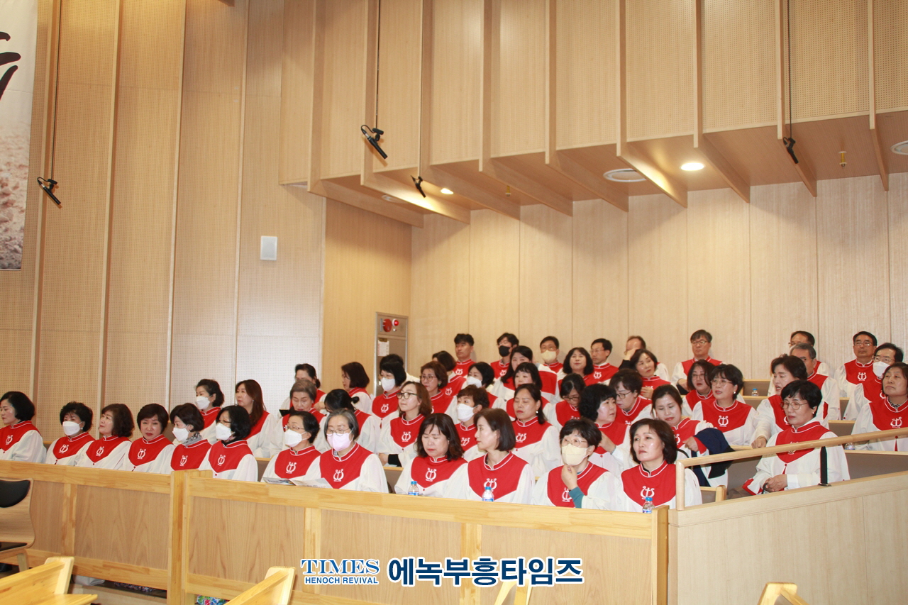 안양시기독교연합회 2023년 부활절연합예배 & 희망콘서트 가져.
