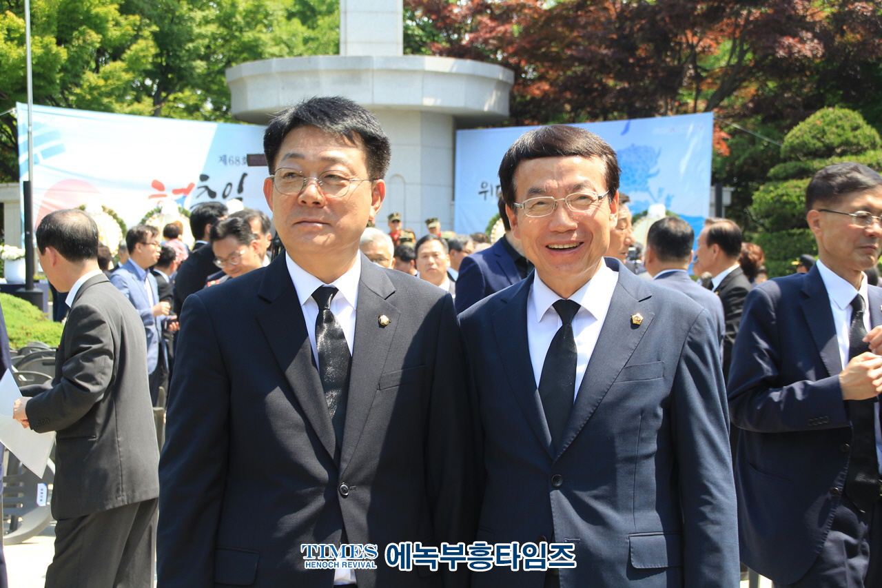 유정복 시장, 인천광역시 제68회 현충일 추념식 통해 국가유공자와 유가족 존경받는 문화 조성할 것이라고 밝혀.