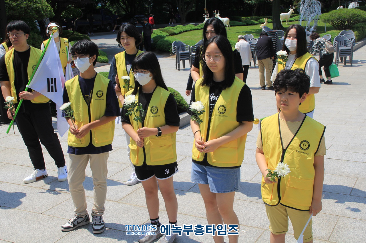 유정복 시장, 인천광역시 제68회 현충일 추념식 통해 국가유공자와 유가족 존경받는 문화 조성할 것이라고 밝혀.