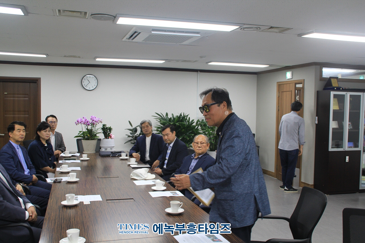 인천광역시서구기독교연합회, 서구청과 구의회 방문 간담회 가져.