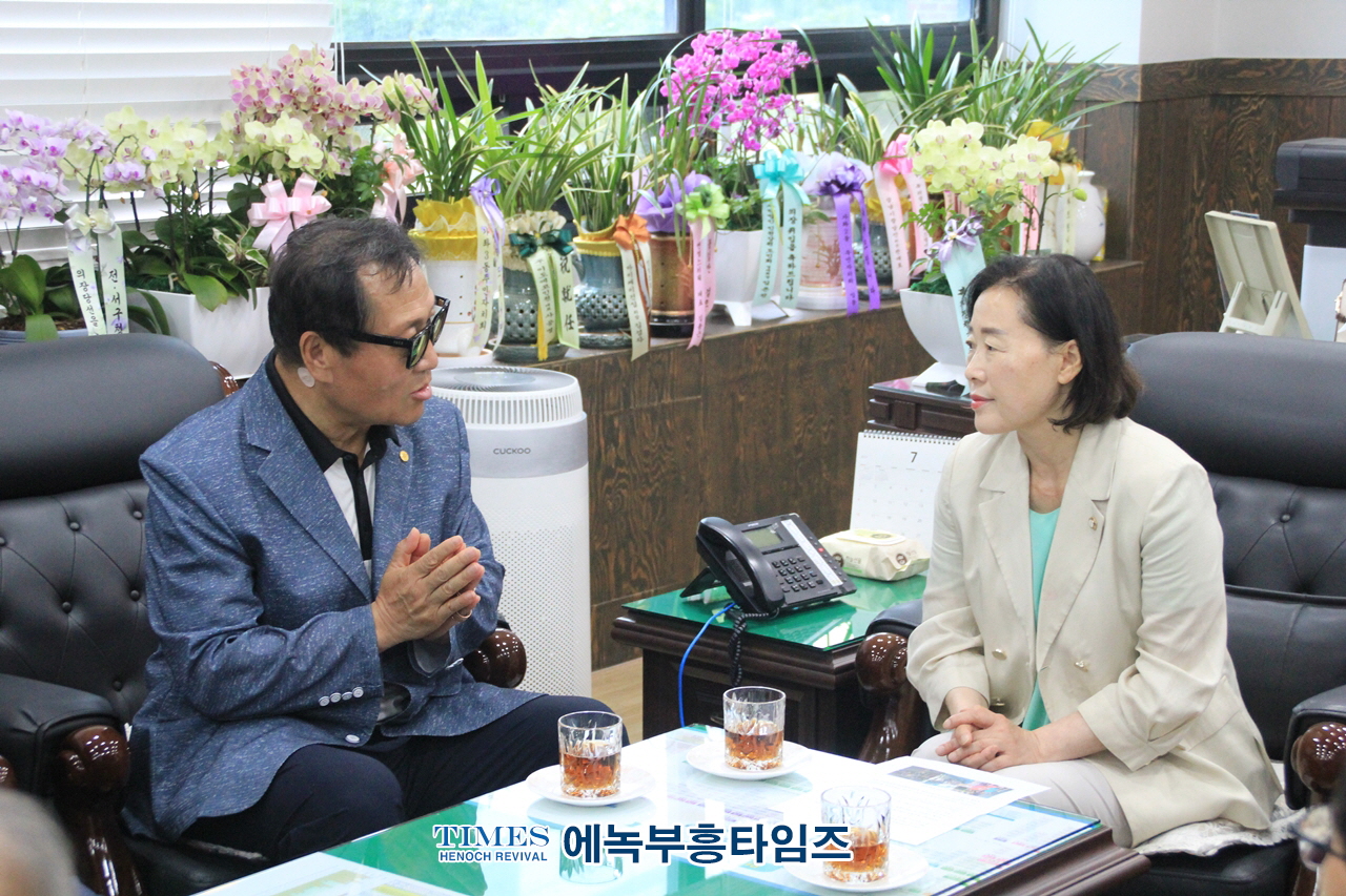 인천광역시서구기독교연합회, 서구청과 구의회 방문 간담회 가져.