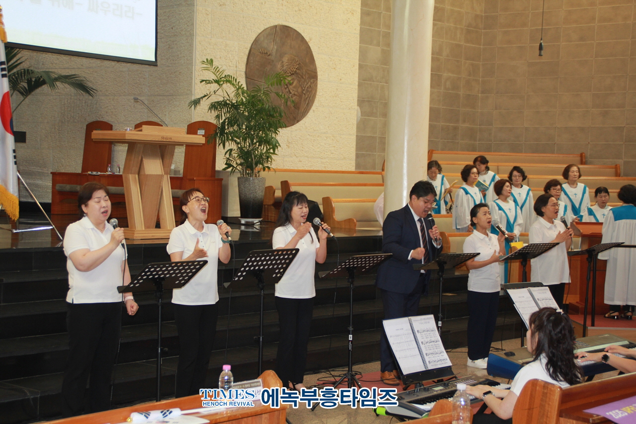 인천광역시기독교총연합회 제78주년 8.15광복절 기념 연합예배 가져.