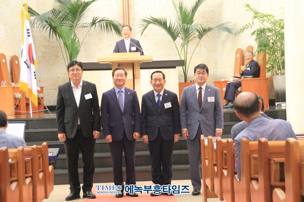 인천광역시기독교총연합회 제78주년 8.15광복절 기념 연합예배 가져.