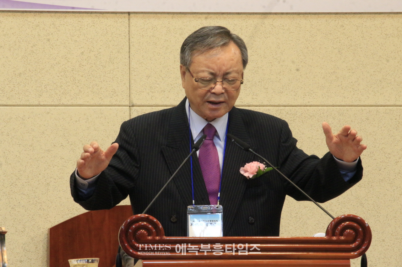 (사)한기부, 제55회 정기총회서 박승주 목사를 대표회장으로 선출하고 회무를 처리해.