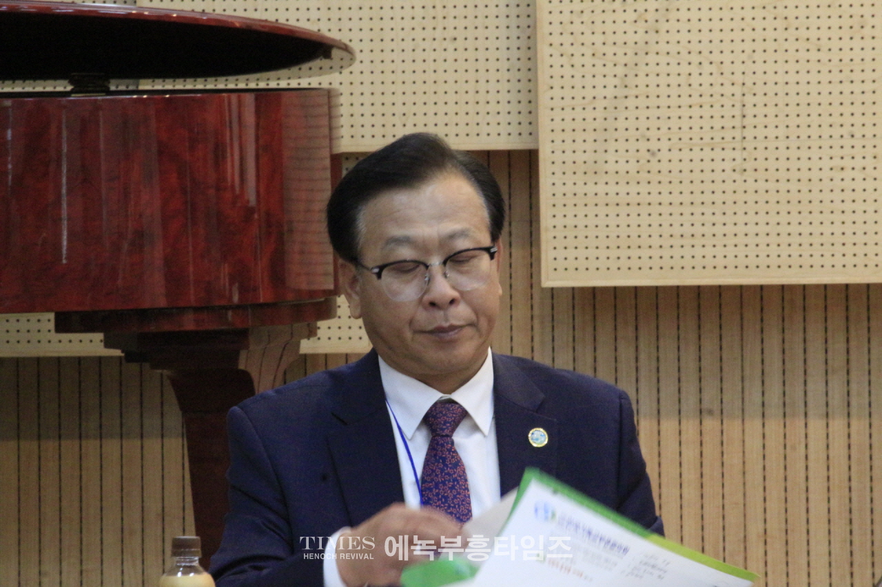 (사)한기부, 제55회 정기총회서 박승주 목사를 대표회장으로 선출하고 회무를 처리해.