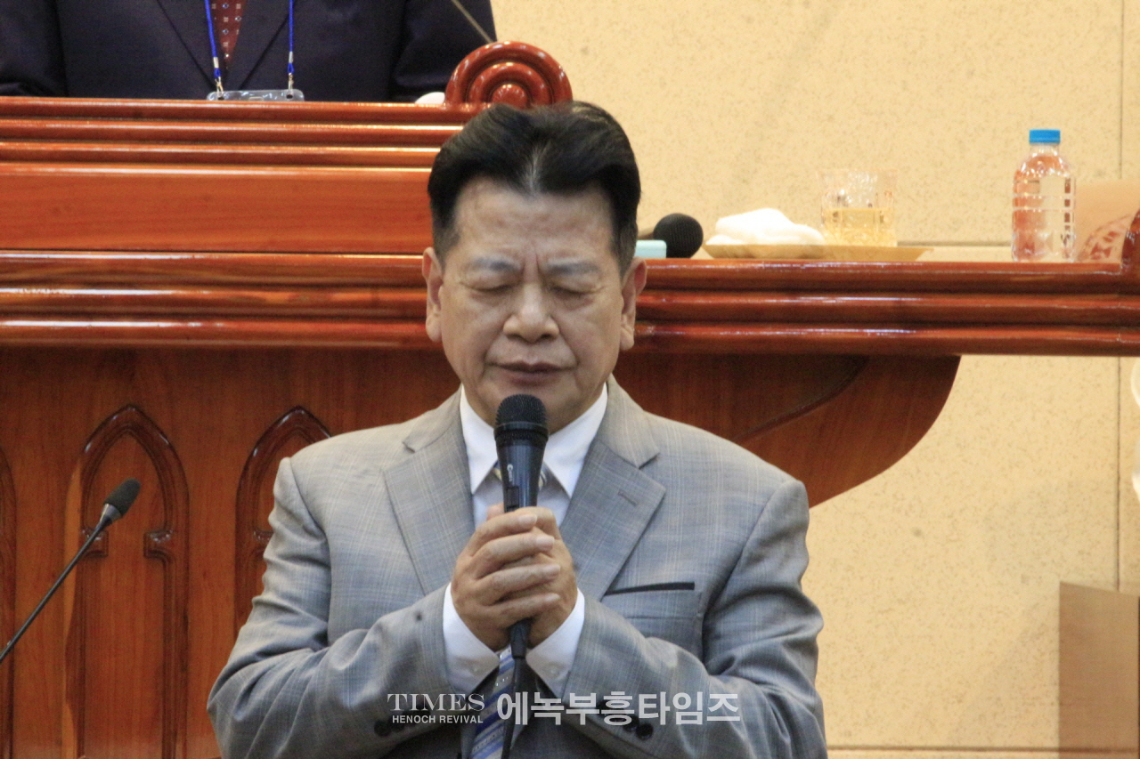 (사)한기부, 제55회 정기총회서 박승주 목사를 대표회장으로 선출하고 회무를 처리해.