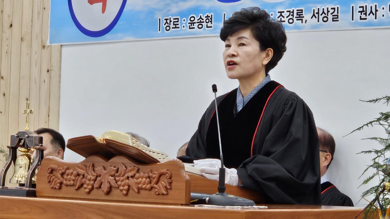 순천 광명교회 성전이전 및 장로장립 집사안수, 권사취임