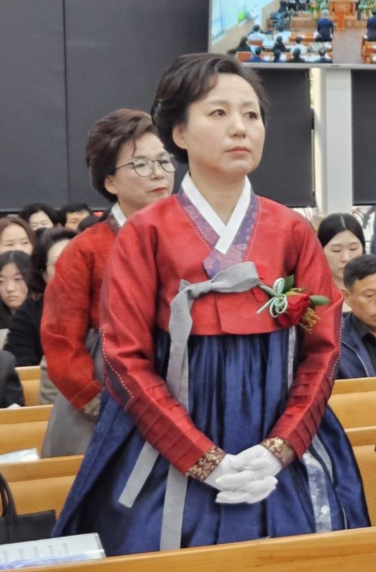 순천 광명교회 성전이전 및 장로장립 집사안수, 권사취임