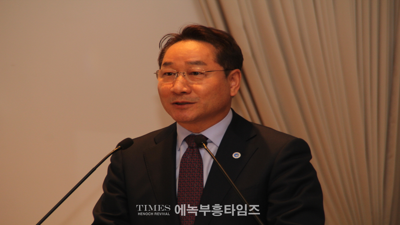 2023 정직한사회 정기총회서 유정복 인천광역시장 초청 특강시간 가져.