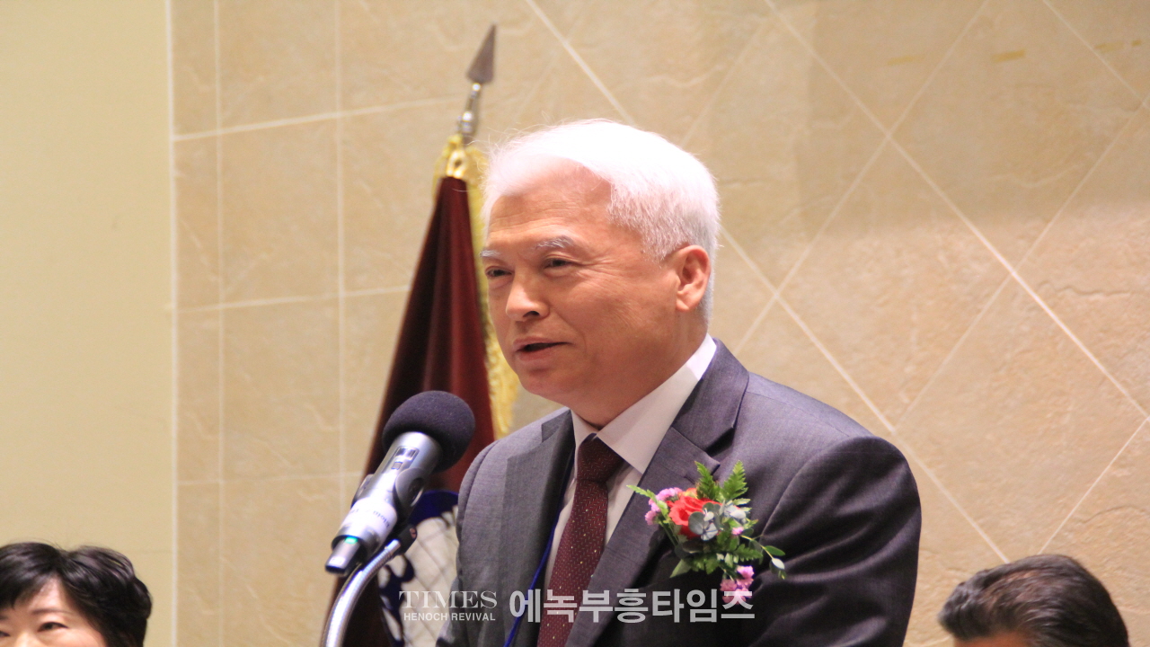 (사)한국기독교부흥협의회 제55대 대표회장 이,취임 감사예배 은혜가운데 드려