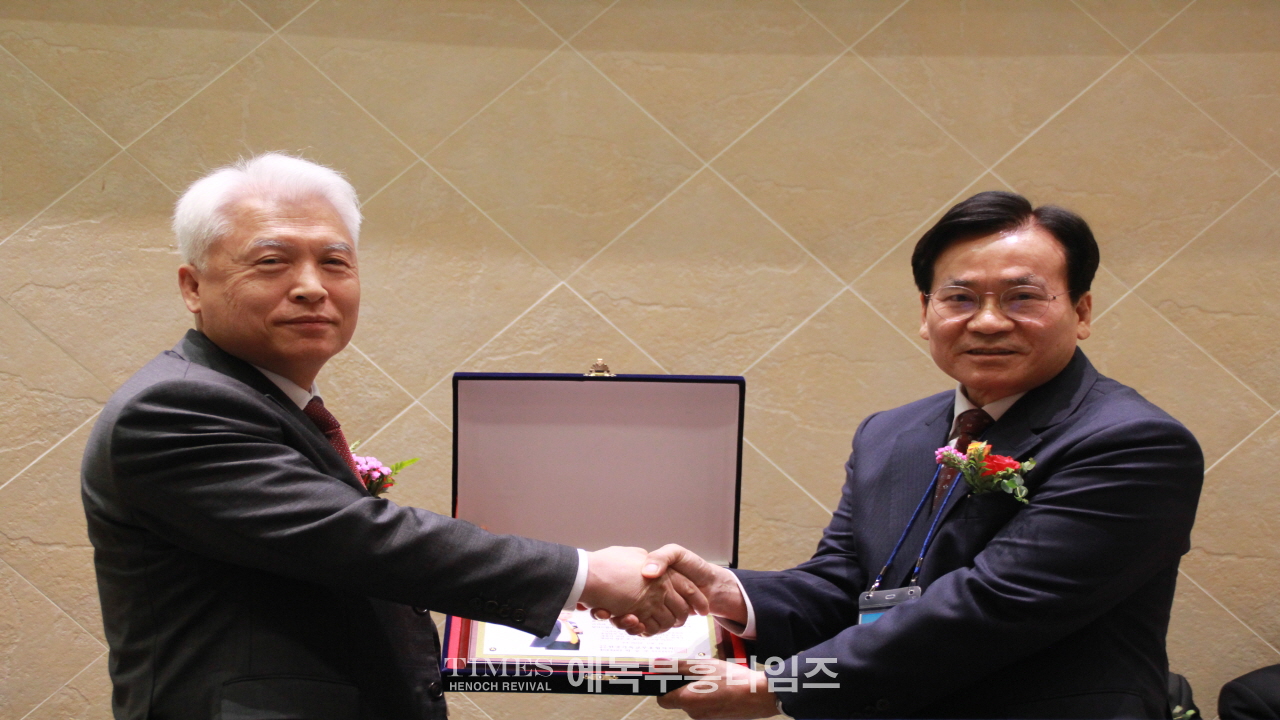 (사)한국기독교부흥협의회 제55대 대표회장 이,취임 감사예배 은혜가운데 드려