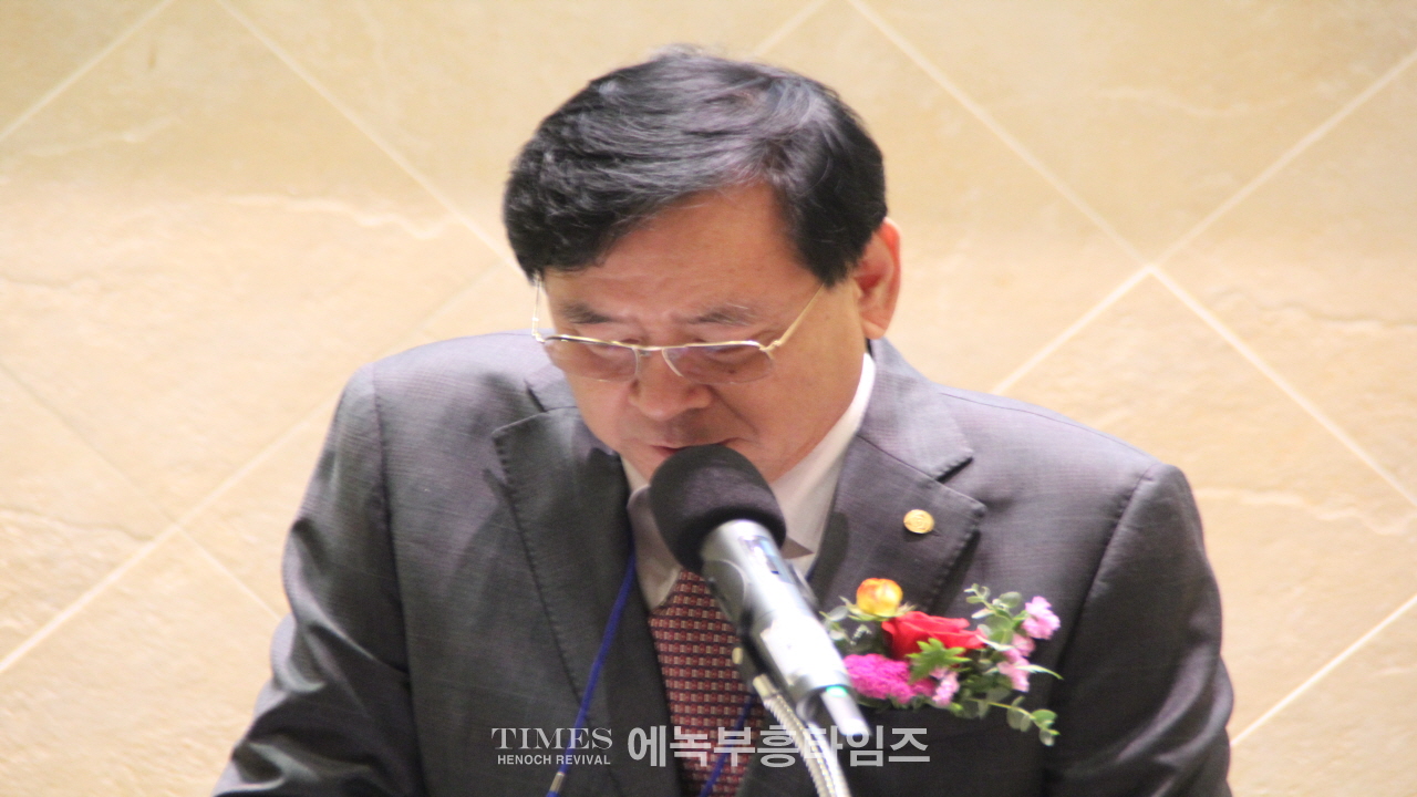 (사)한국기독교부흥협의회 제55대 대표회장 이,취임 감사예배 은혜가운데 드려