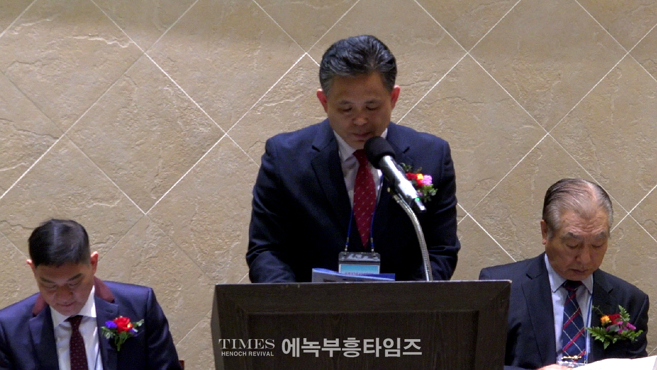 (사)한국기독교부흥협의회 제55대 대표회장 이,취임 감사예배 은혜가운데 드려