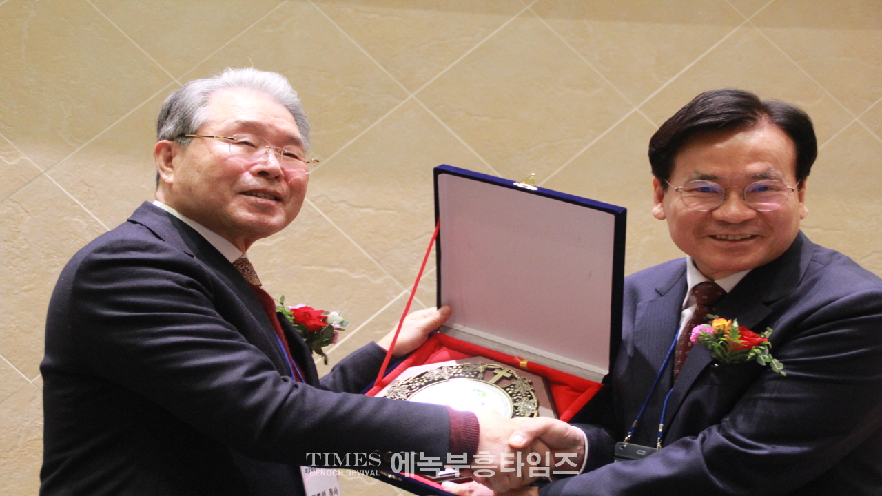 (사)한국기독교부흥협의회 제55대 대표회장 이,취임 감사예배 은혜가운데 드려