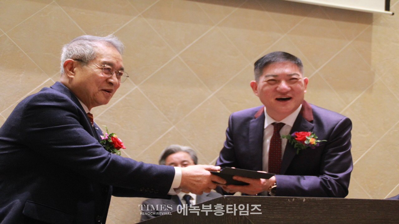 (사)한국기독교부흥협의회 제55대 대표회장 이,취임 감사예배 은혜가운데 드려