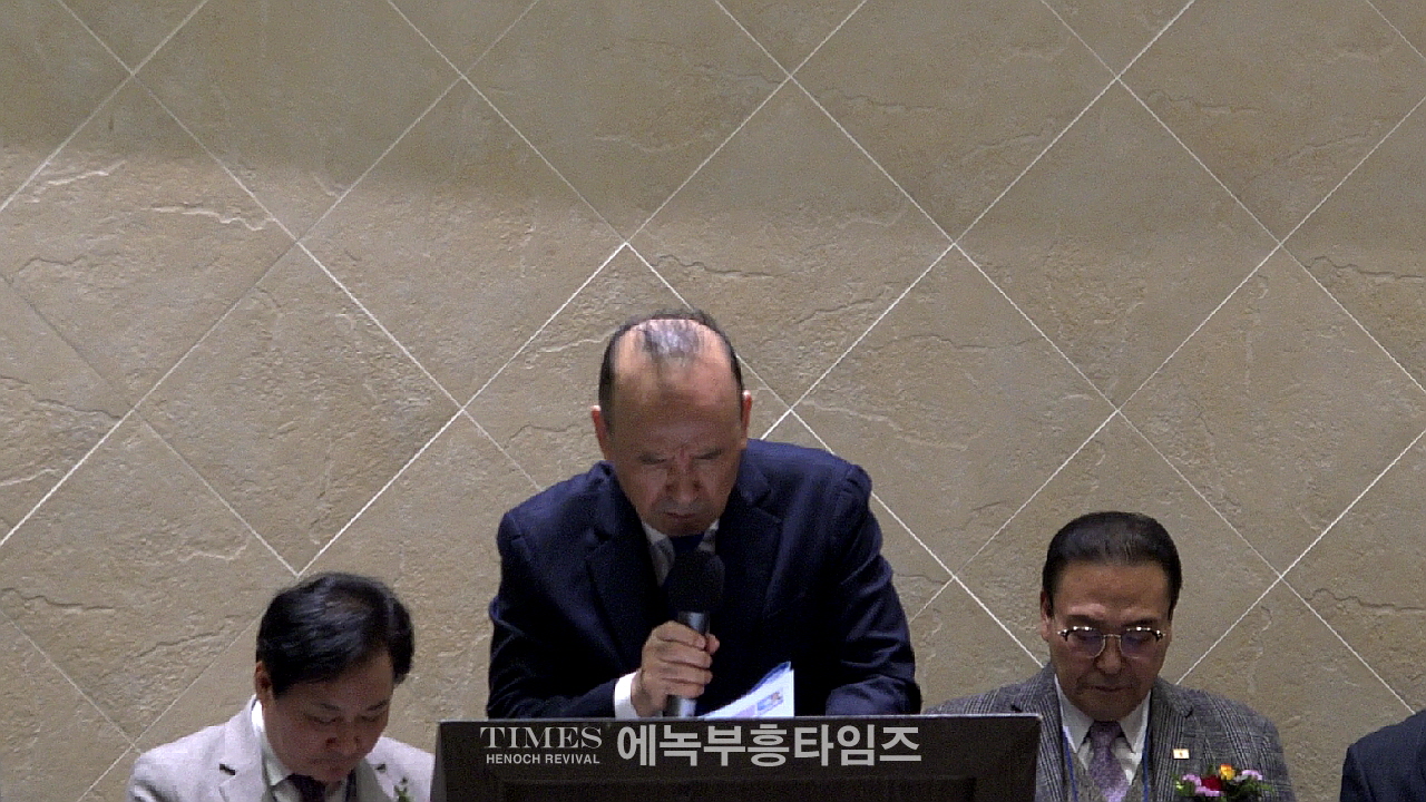 (사)한국기독교부흥협의회 제55대 대표회장 이,취임 감사예배 은혜가운데 드려