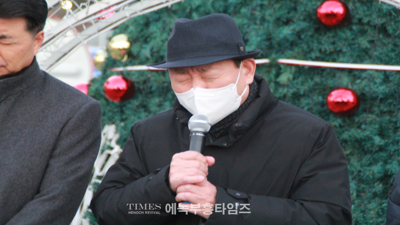 인천서구기독교연합회 성탄트리 점등식 가져.