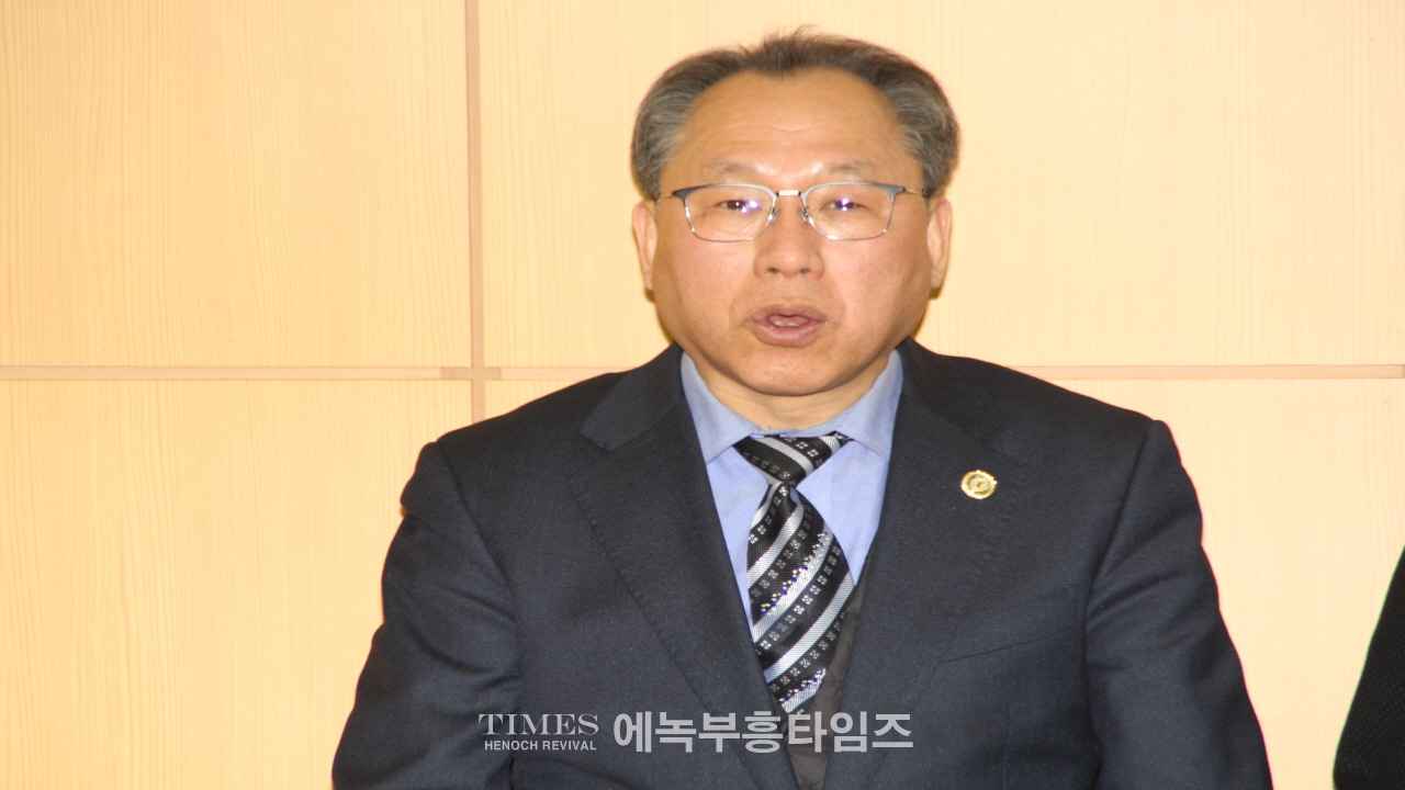 (사)한국기독교총연합회 제27대 대표회장 후보 정서영목사 정견발표회 가져.