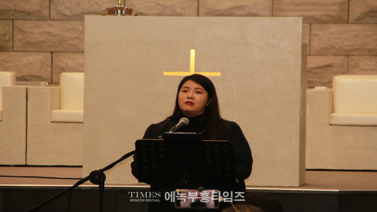 예장 합동동신총회 신년하례 감사예배 드려.