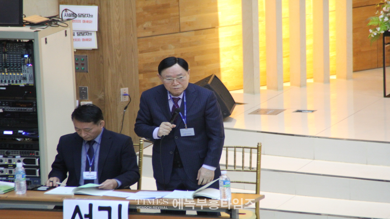 정서영 목사, 한국기독교교총연합회 제35회 정기총회서 제27대 대표회장으로 선출돼.