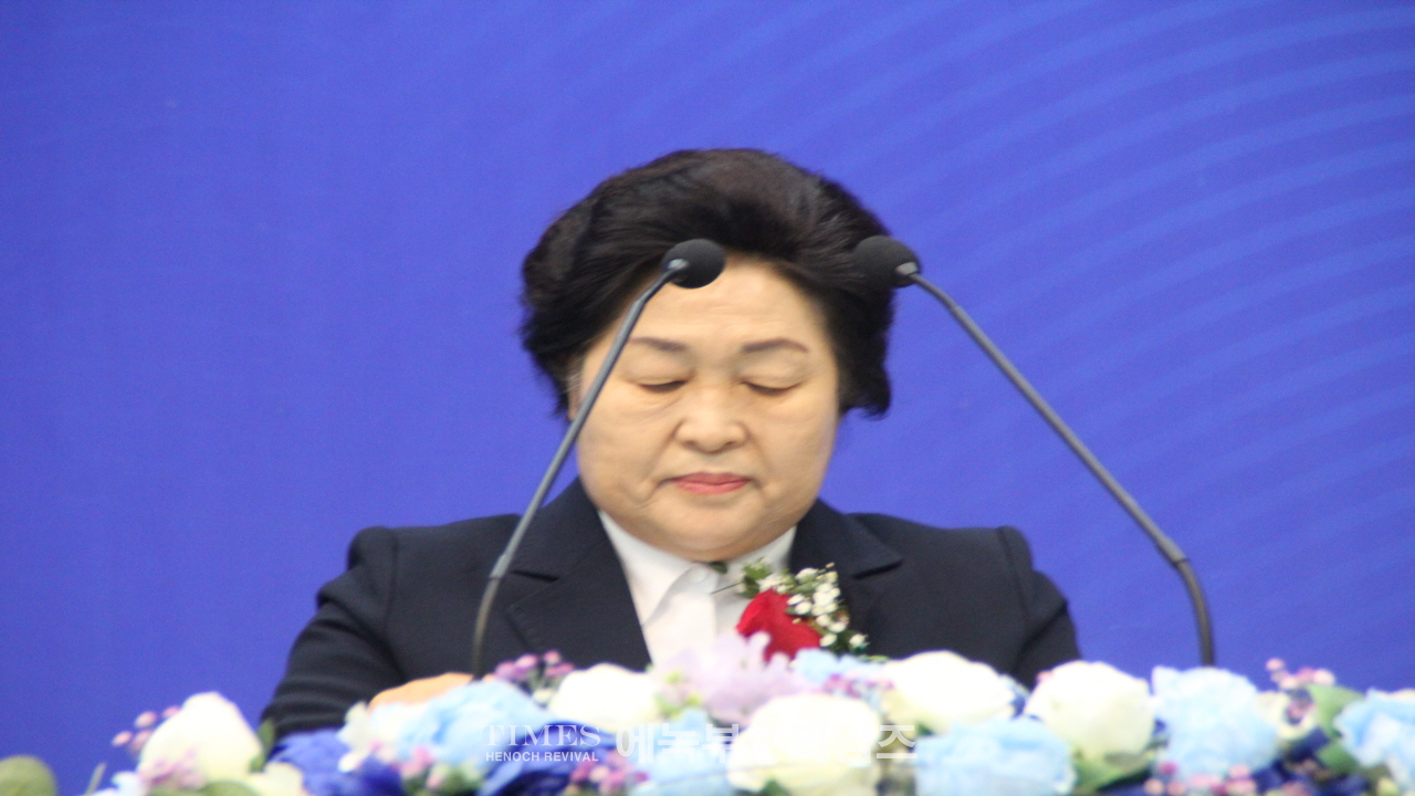 (사)한국기독교부흥협의회, 한국기독교여성부흥협의회 신년 감사에배 및 하례회 은혜가운데 가져.
