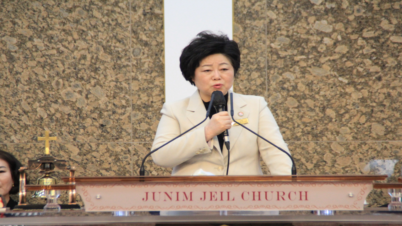 사)한국기독교부흥협의회 및 여성부흥협의회 나라사랑 3.1운동 105주년 구국기도회 가져.