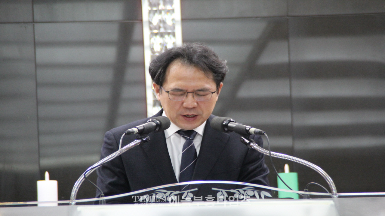 인천광역시미추홀구기독교연합회 신년 조찬기도회 가져.