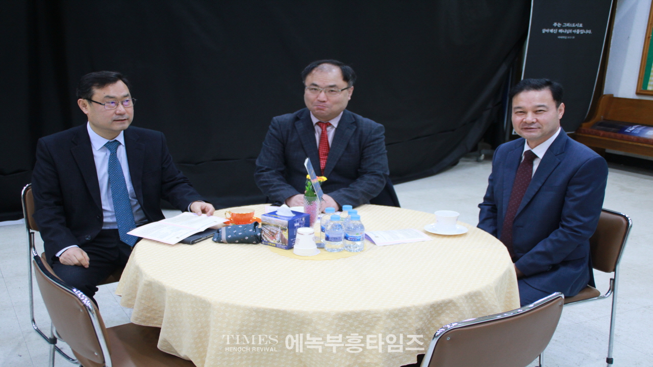 인천광역시기독교총연합회(서구·계양구·검단구·강화구)2024년 부활절 연합예배 준비기도회 가져.
