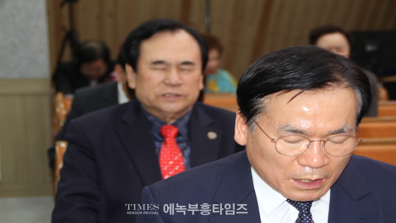 (사)한국기독교보수교단협의회 예수 부활 감사예배 드려.