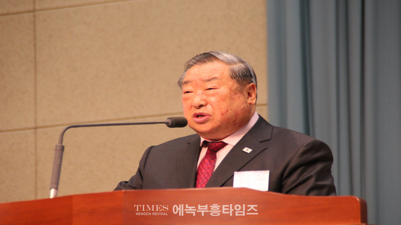 2024년 4월 총선을 위한 한기총 온-오프라인 1,200만 성도 기도대성회 가져.