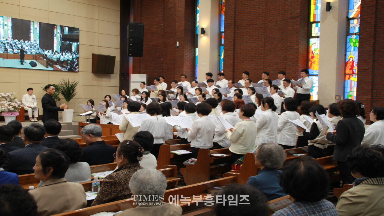 인천남동구기독교연합회, 생명의 부활, 인류의 소망 부활절 연합예배 드려.