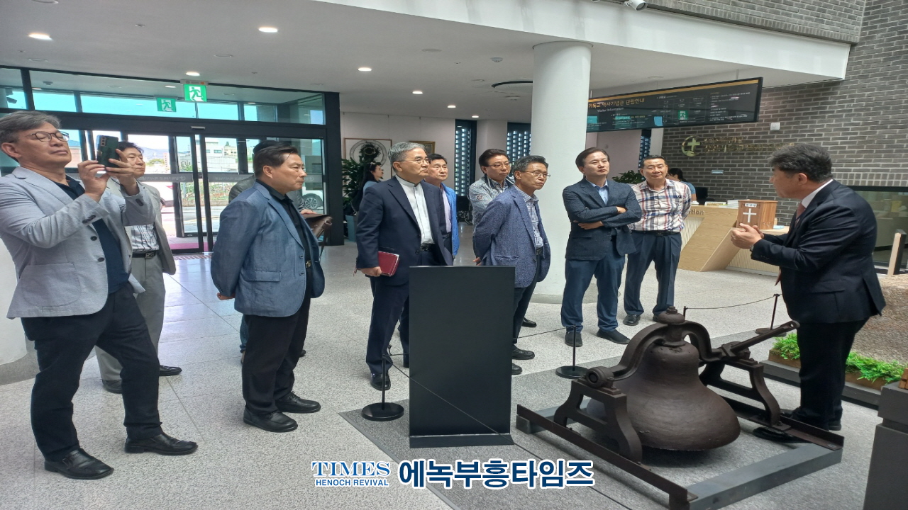 인천광역시기독교총연합회 6.25 전쟁 74주년을 맞아 강화도 방문 해