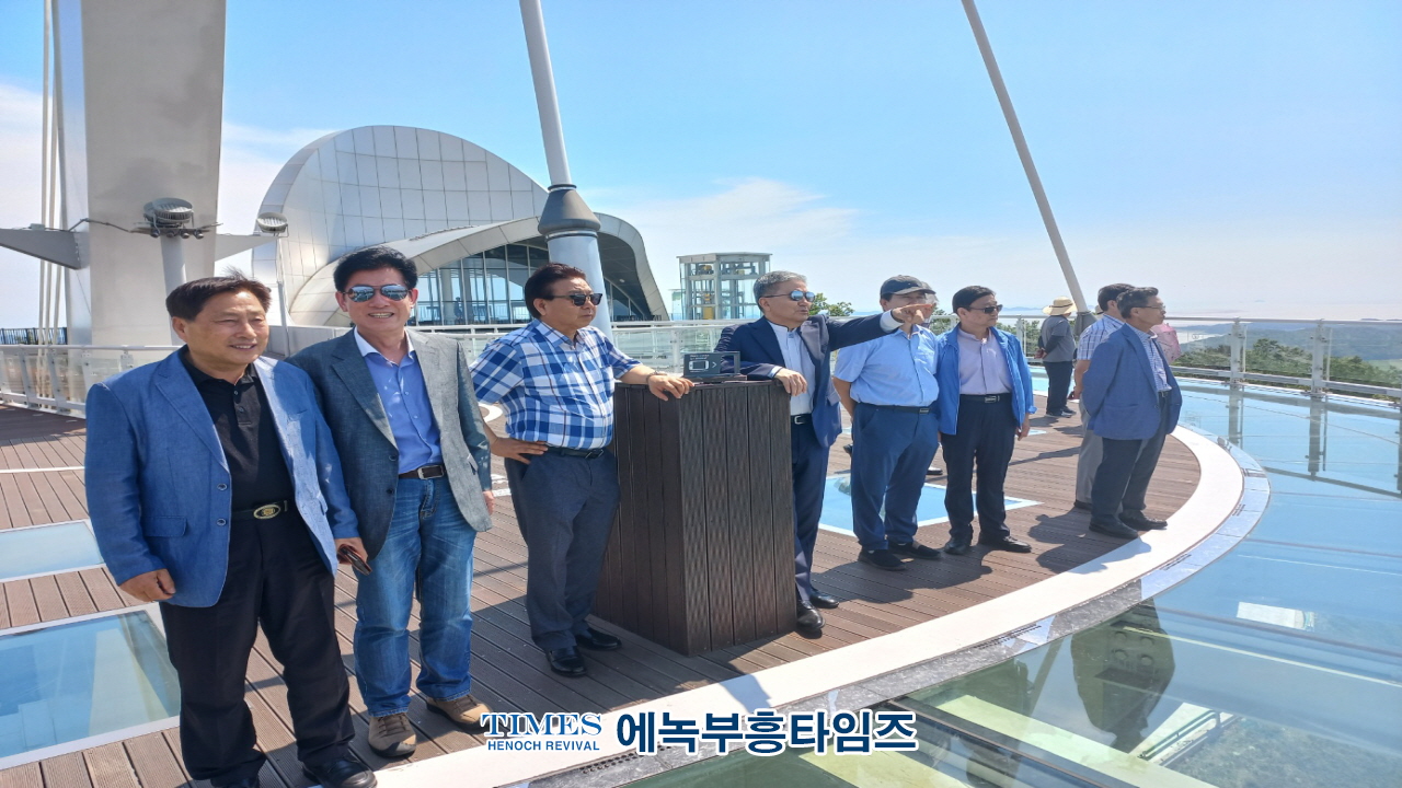 인천광역시기독교총연합회 6.25 전쟁 74주년을 맞아 강화도 방문 해