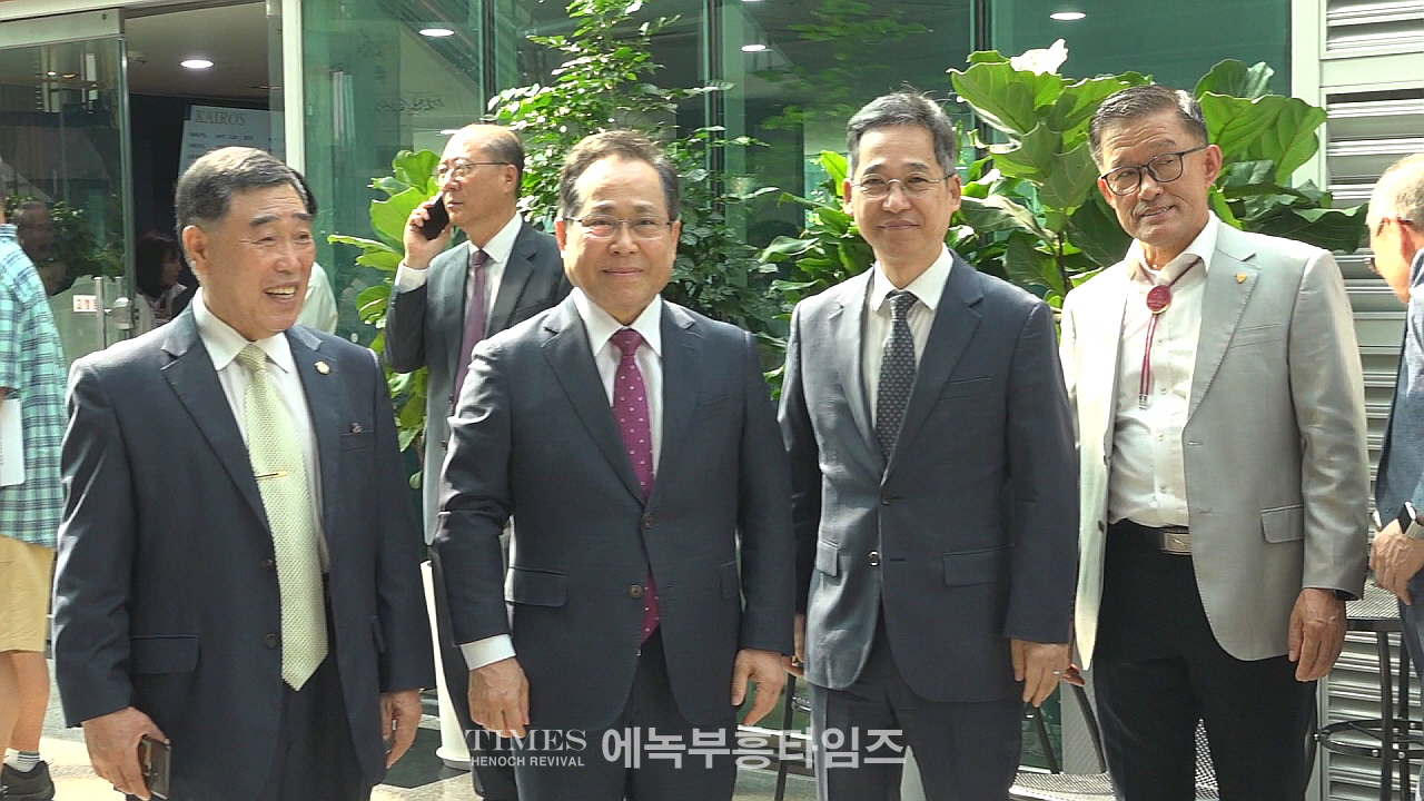 김정석 목사, 기독교대한감리회 제36회 총회서 감독회장에 당선돼.