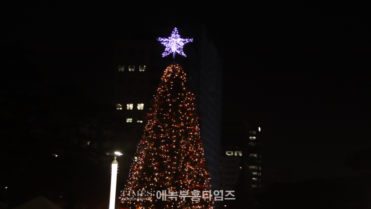 인기총, 2024성탄트리 점등식 및 시민문화축제 성황리에 개최