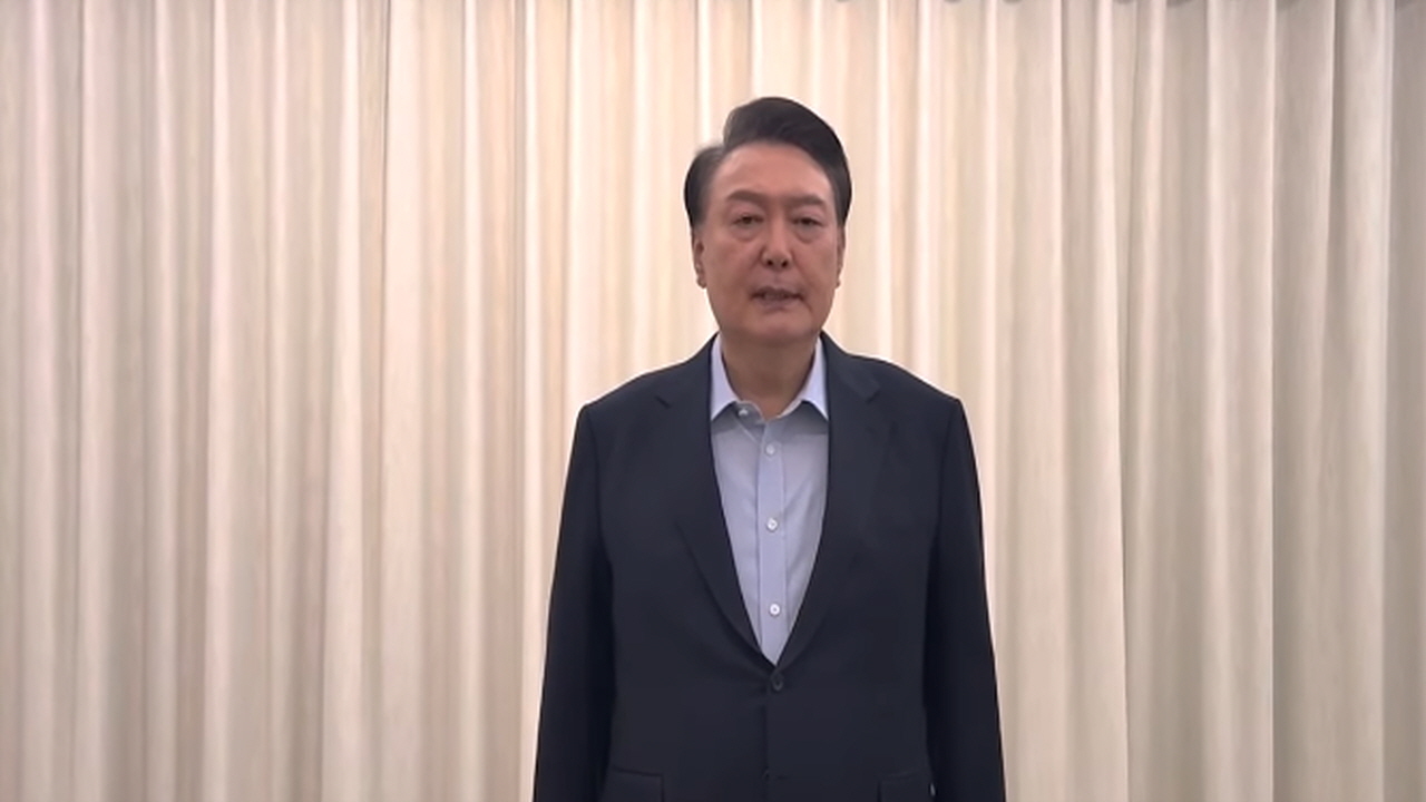 윤석열 대통령, 공수처로 가시기전 대국민들께 드리는 입장문