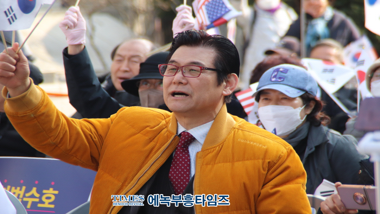 세이브코리아·국민의힘 경기북부지역총궐기대회, 의정부역 이성계 동상 앞에서 열려