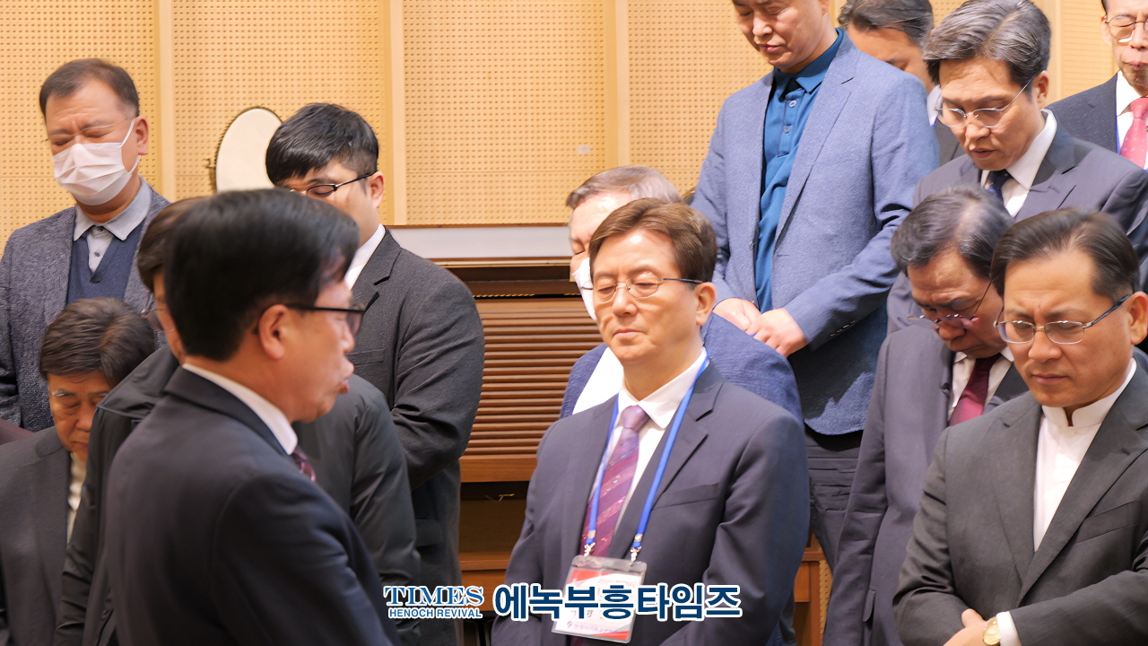 안양시기독교연합회, 부활절연합예배를 위한 3차 준비기도회 가져